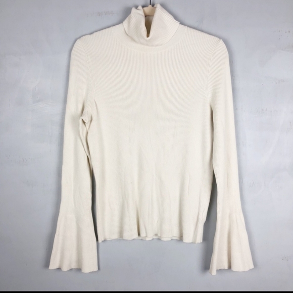 SOLDA🚫Anthropologie MOTH bell sleeve turtleneck - Picture 7 of 8